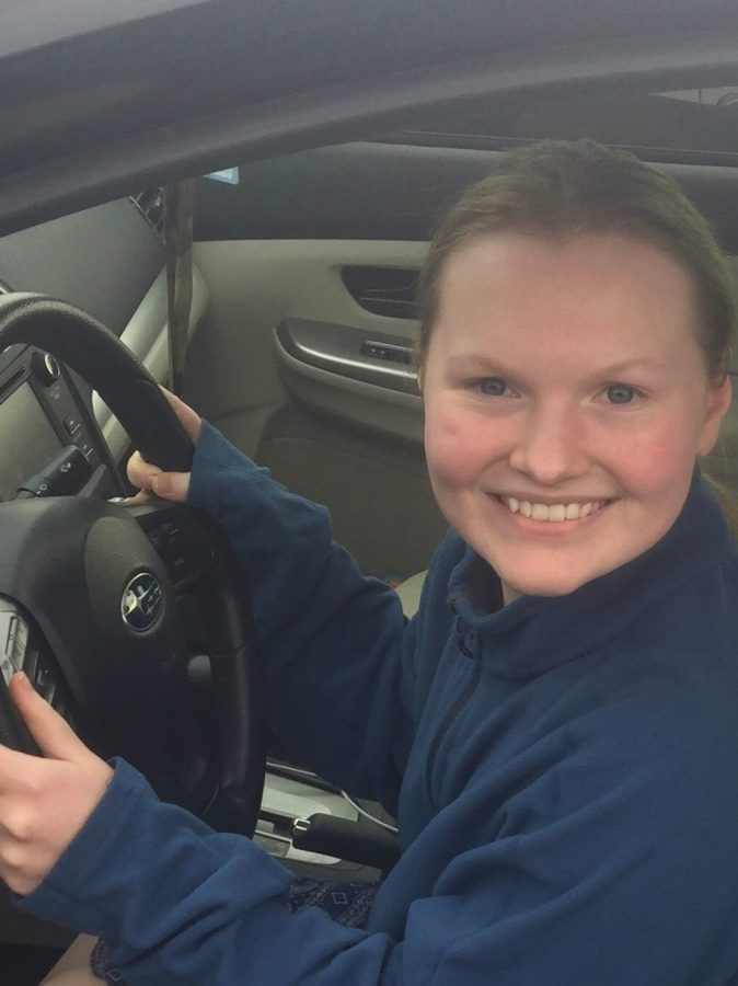 Spartans Speak editor Autumn Chase finally sits behind the wheel.