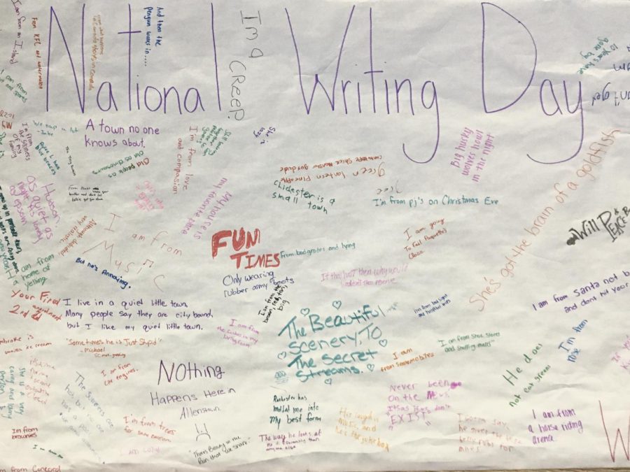 National Writing Day makes its mark at PA