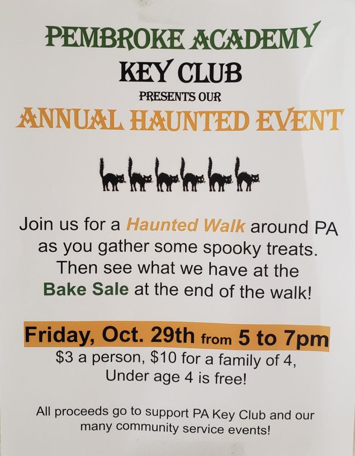 Key Club to host Haunted Walk