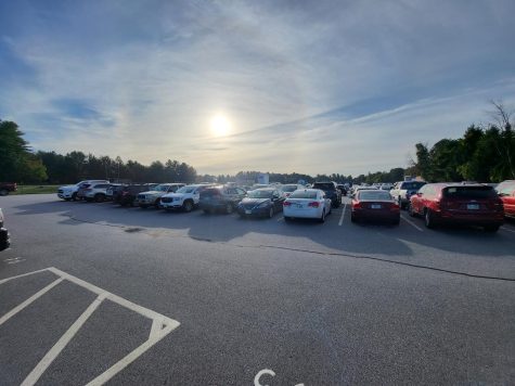 PA students were assigned specific parking lots and numbers for the 2022-23 school year. 